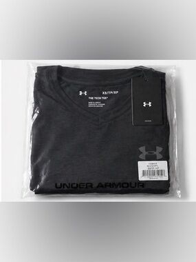 Under Armour Black V-Neck Tech Tee